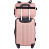 Travelers Club Midtown Hardside 4-Piece Luggage Travel Set {Rose Gold}