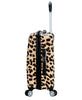 Rockland Safari Hardside Luggage 3-Piece Set - Leopard Print
