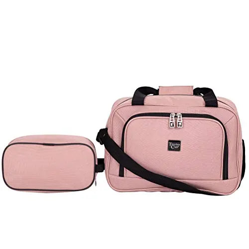 Travelers Club Midtown Hardside 4-Piece Luggage Travel Set {Rose Gold}
