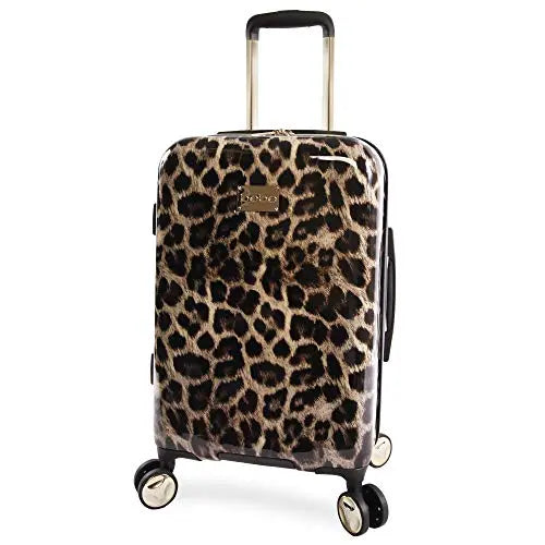 BEBE Hardside Carry-on - Leopard Print