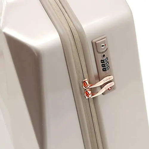 Kensie Gemstone Luggage - 20 Inch Carry-On {Rose Gold}