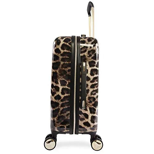 BEBE Hardside Carry-on - Leopard Print