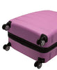 Rockland Melbourne Hardside 3-Piece Luggage Set (Pink)