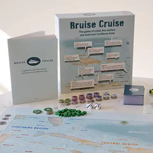 Bruise Cruise: The Caribbean Cruise Theme Board Game