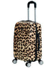 Rockland Safari Hardside Luggage 3-Piece Set - Leopard Print