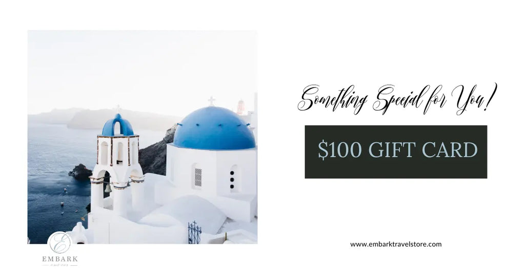 Embark Travel Store Gift Card  $100.00