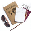Leminimo Leather Marble Passport Wallet