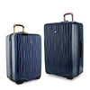 Joy Mangano Women's Jm Hardside Medium Luggage (Carry-on) & XL Dresser Combo Navy