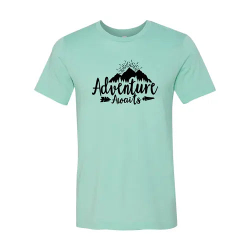Adventure Awaits T-Shirt  3XL / Heather Mint