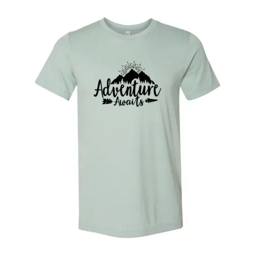Adventure Awaits T-Shirt  3XL / Heather Dusty Blue