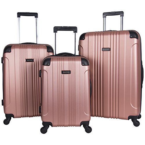 gold hard shell suitcase