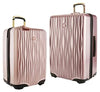 oy Mangano Hardside Medium Luggage (Carry-on) and Xl Luggage Combo, Rose Quartz