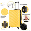 Apelia 4-Piece Luggage Set {Yellow}