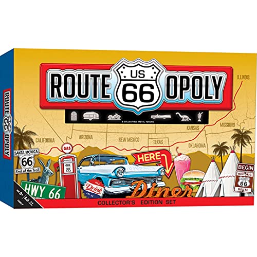 Route 66 Opoly Board Game 