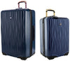 Joy Mangano Women's Jm Hardside Medium Luggage (Carry-on) & XL Dresser Combo Navy