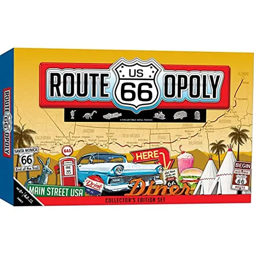 Route 66 Opoly Board Game