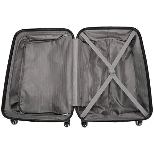 Kenneth Cole Reaction Out Of Bounds 4-Wheel Hardside 3-Piece Luggage Set: 20" Carry-on, 24", 28" (Rose Gold)