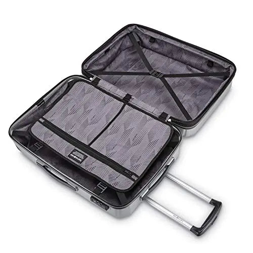 Samsonite 3-Piece Hardside Spinner Luggage Set (Silver)