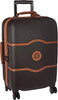 Delsey Luggage Chatelet Hard+, Carry On Luggage, Lightweight Spinner Suitcase, Chocolate Brown
