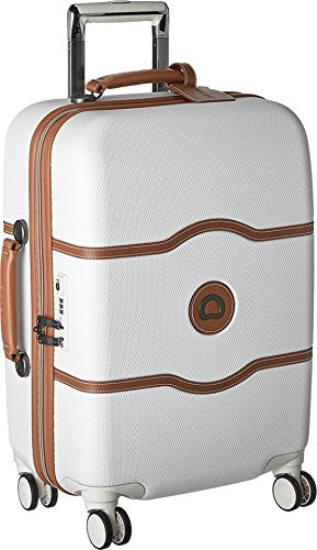 Delsey Luggage Chatelet Hard+ 21 Inch Carry On 4 Wheel Spinner - Champagne