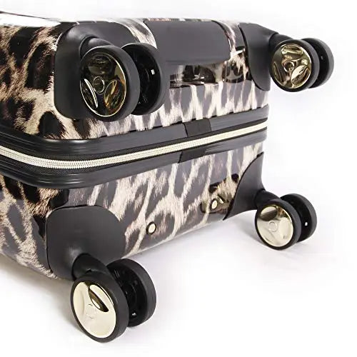 BEBE Hardside Carry-on - Leopard Print