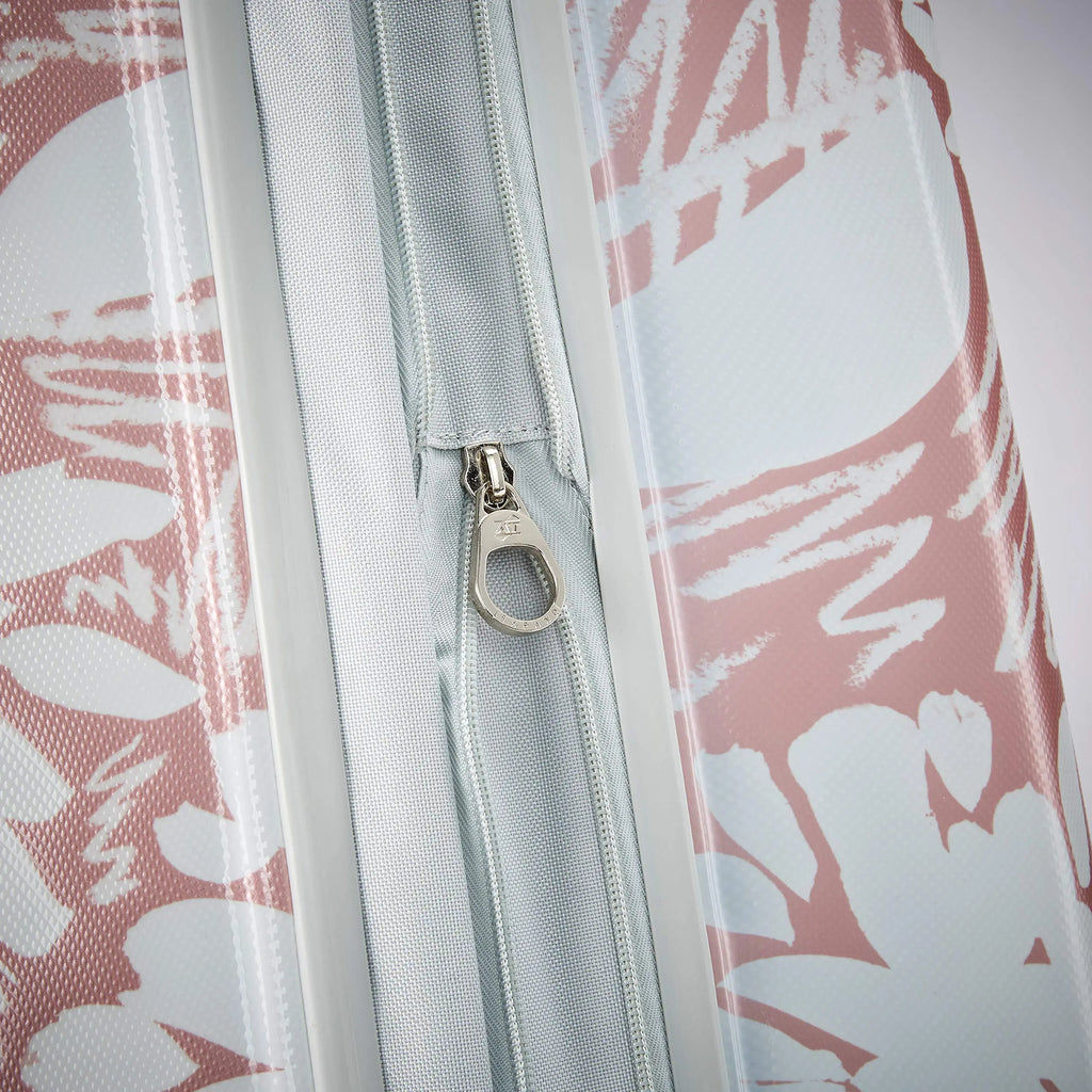 American Tourister Carry On Luggage - Ascending Garden Rose Gold