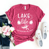 Lake Life Cuz Beaches Be Salty T-shirt