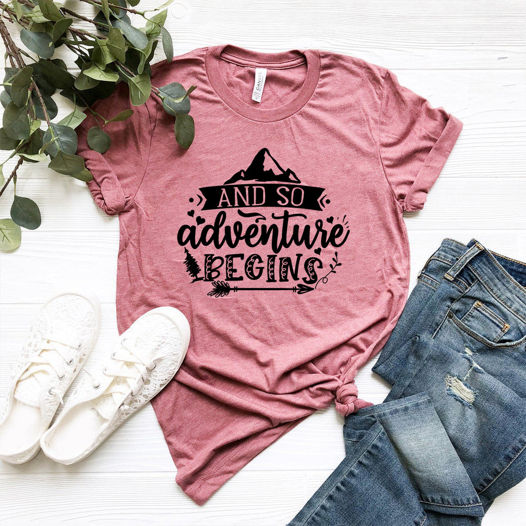 And So Adventure Begins T-Shirt