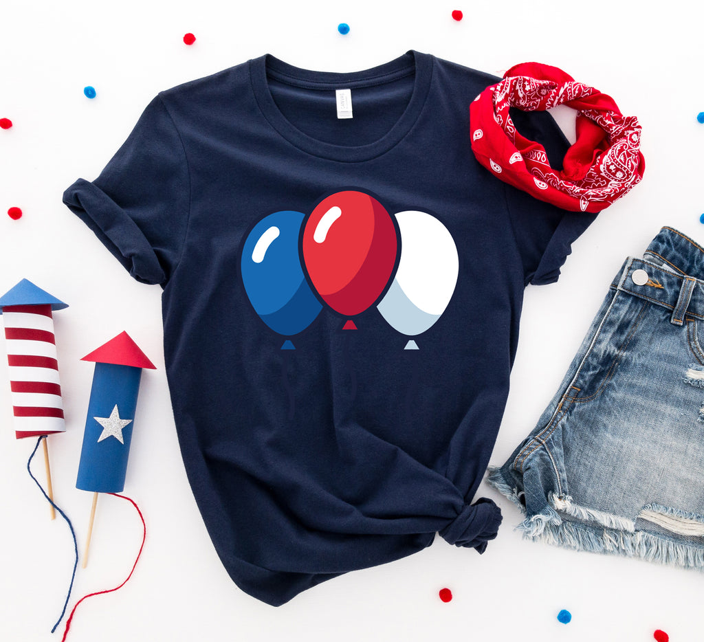 4th of July Balloons T-shirt