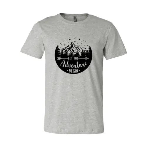 Let The Adventure Begin T-Shirt  4XL / Athletic Heather