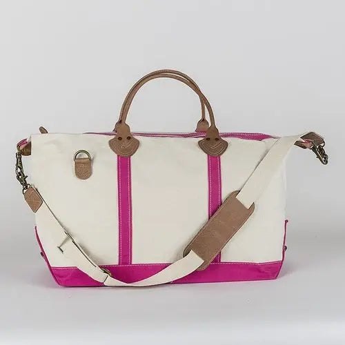 Hampton Weekender Duffel  28 x 15 x 10 / Pink