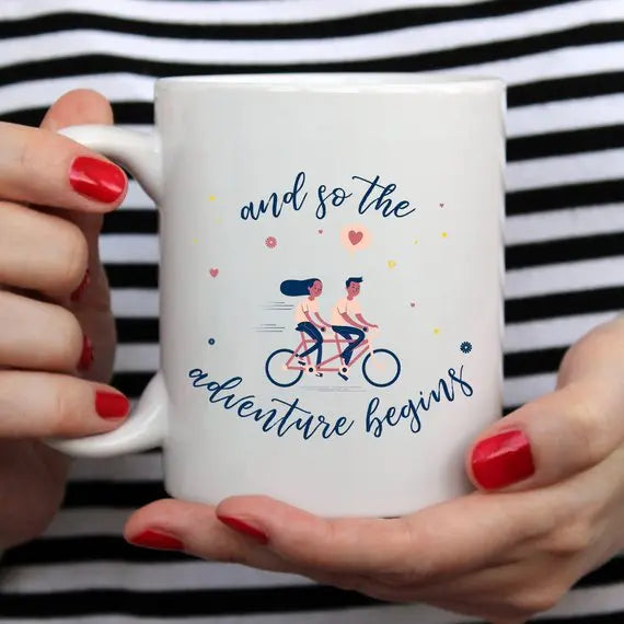And So The Adventure Begins Coffee Mug