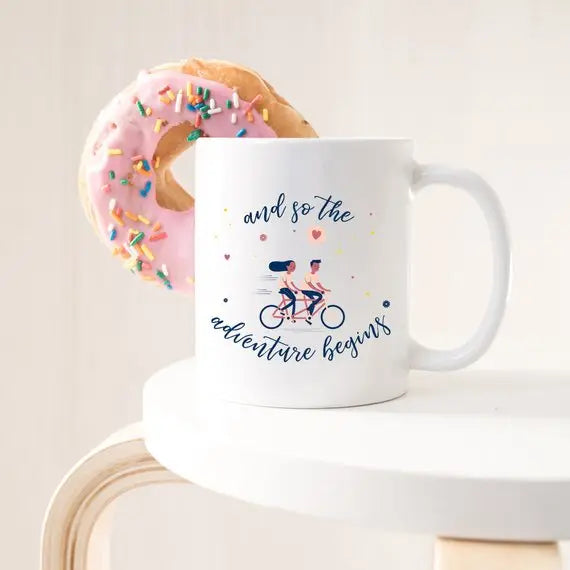 And So The Adventure Begins Coffee Mug