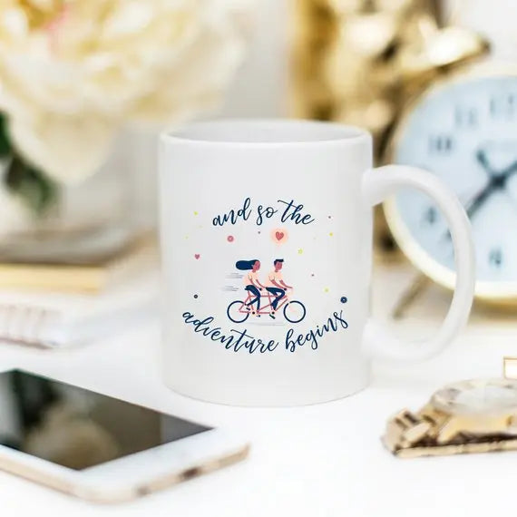 And So The Adventure Begins Coffee Mug
