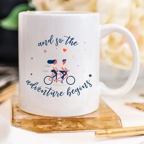 And So The Adventure Begins Coffee Mug